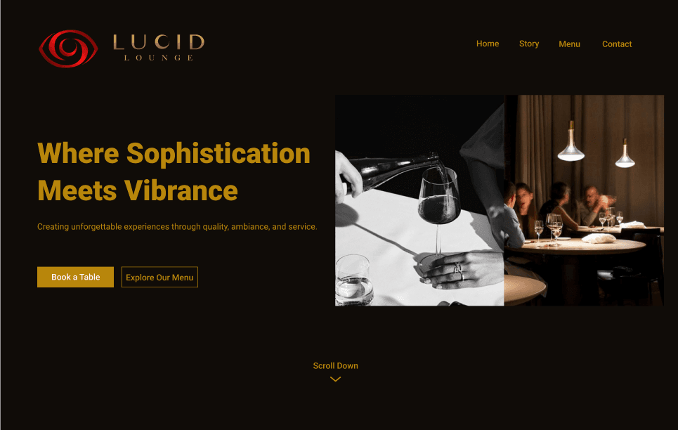 Lucid Mockup Website